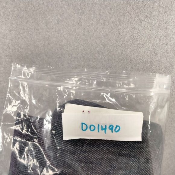 Taylor Sheath Dress Linen Wmns Sz 6 Blue Chambray Sleeveless Ruffle V-Neck - Picture 13 of 13